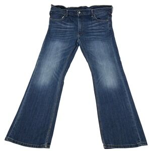 Levi 527 Bootcut Jeans Men's 40x32 Blue Medium Wash Denim